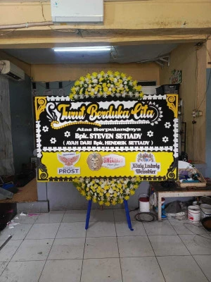 Papan Bunga di Tlogorejo Guntur