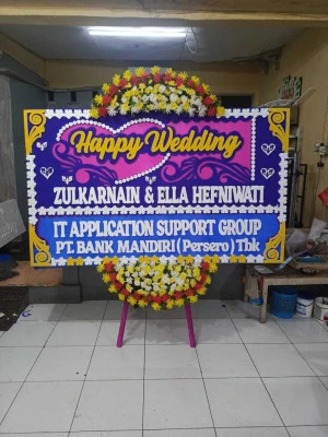 Papan Bunga di Tlogorejo Guntur